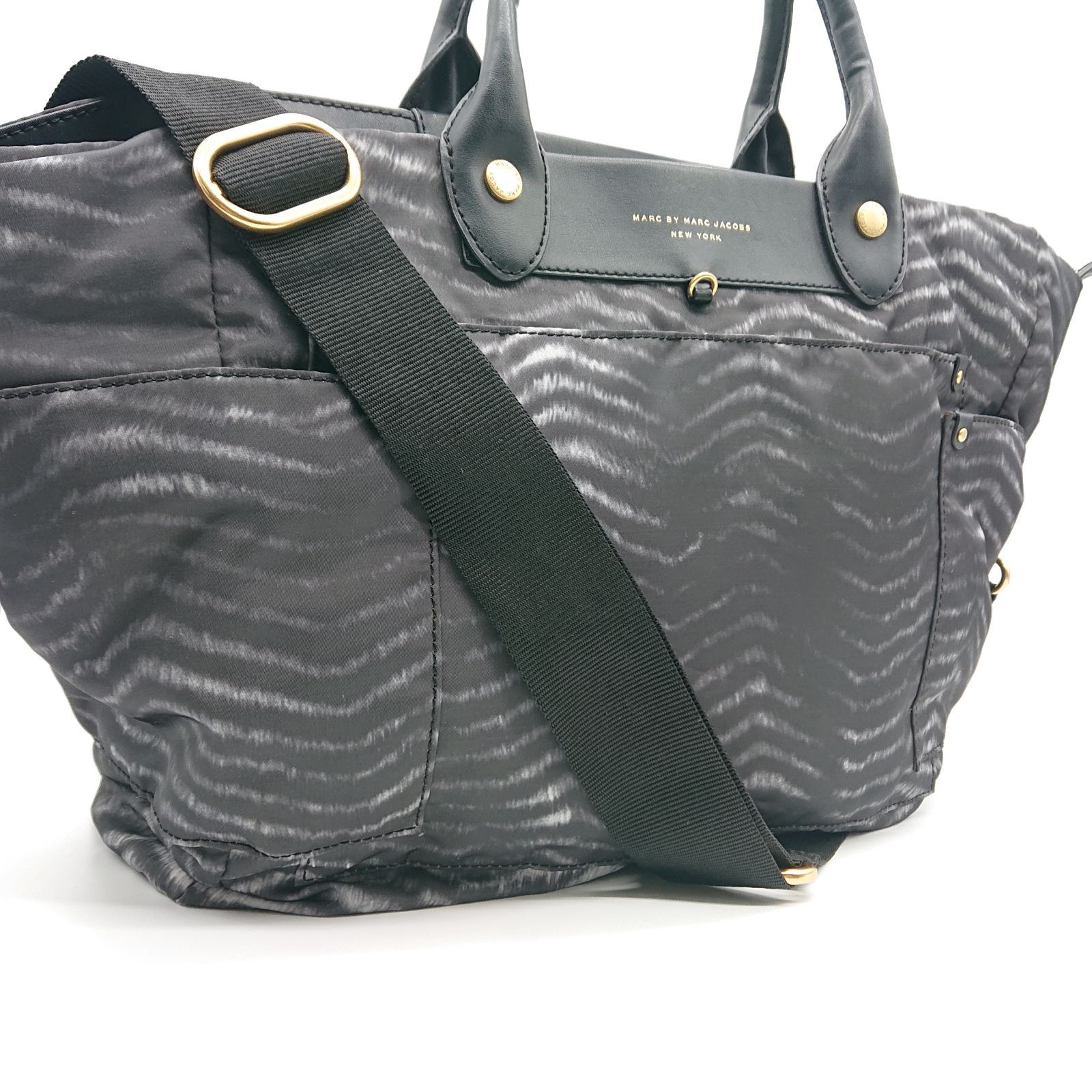 美品】MARC JACOBS マークジェイコブス 2way トートバッグ ショルダー 