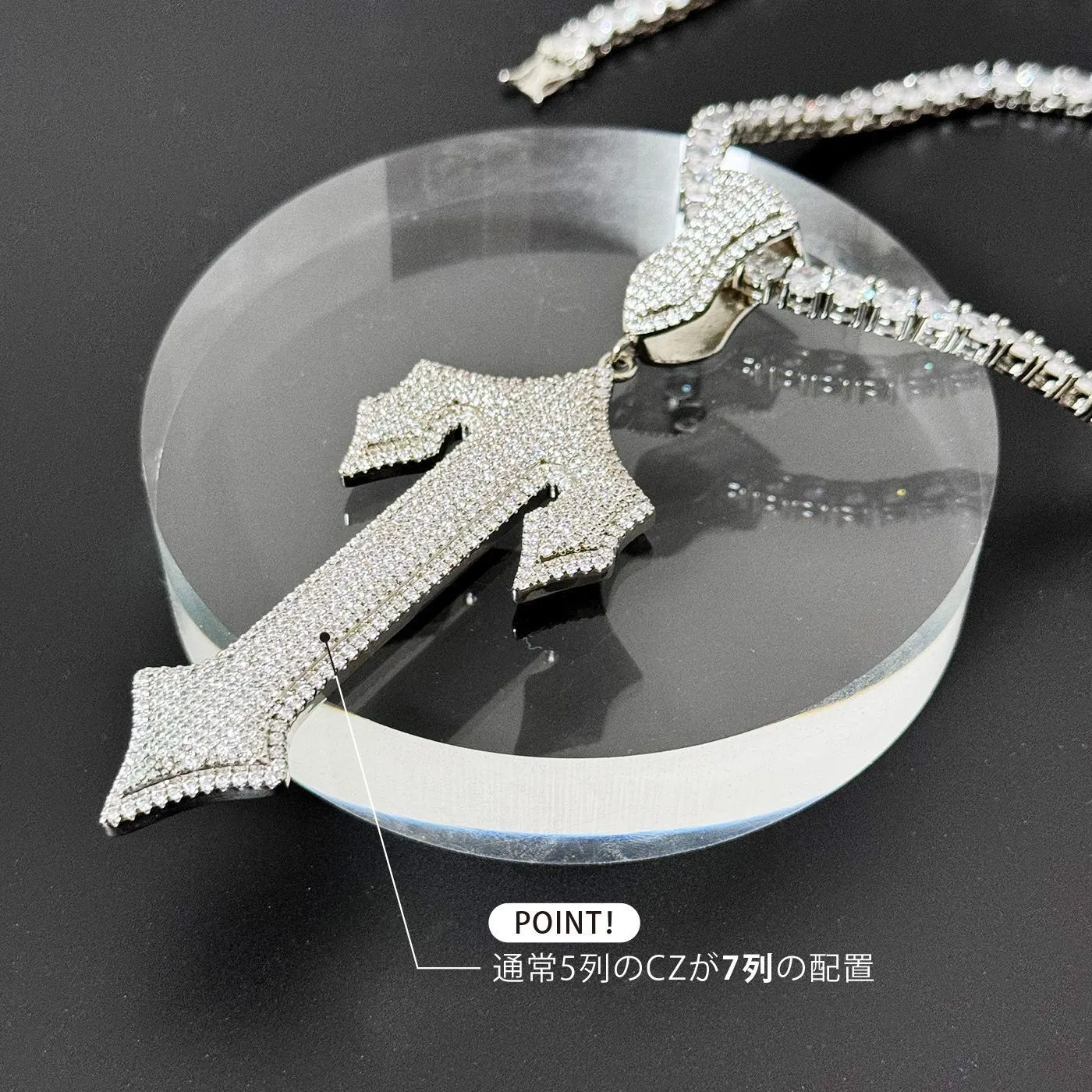 18K ゴールドネックレス ブリンブリン ukドリル trapstar - アクセサリー