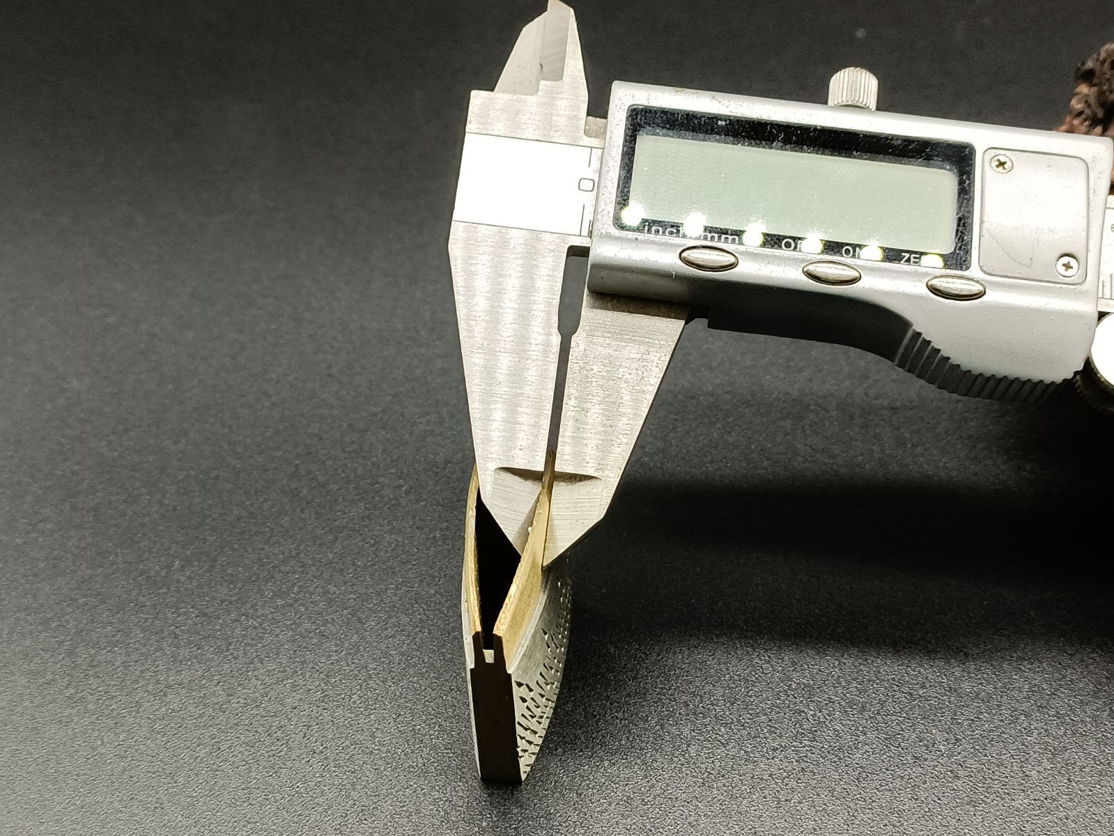 ニ重はばき 銅製 特注品 落雨図 銀色 日本刀装具 ハバキ - メルカリ