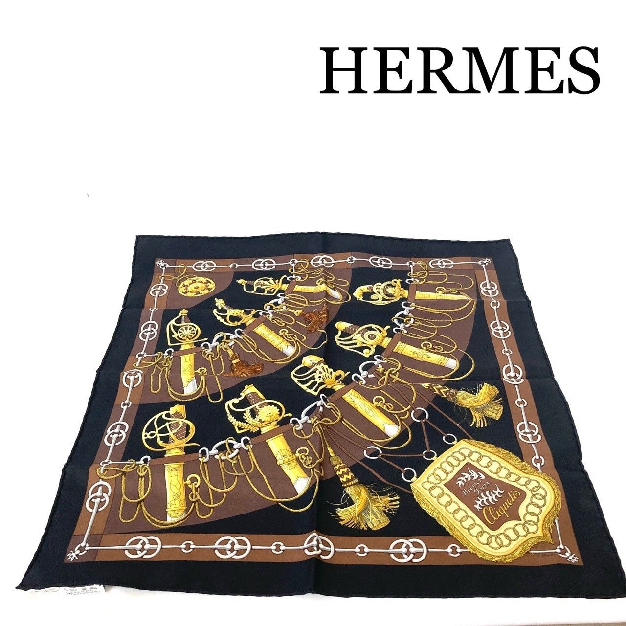 エルメス　プチカレ　HERMÈS HERMES エルメス プチカレ スカーフ IC-0154 - メルカリ