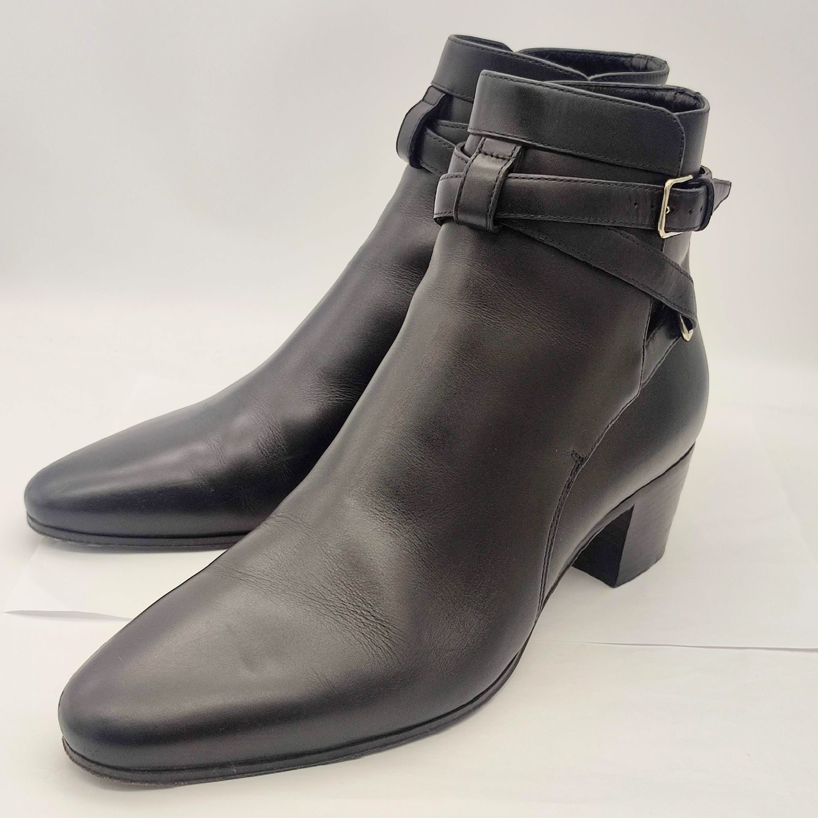 SAINT LAURENT PARIS サンローランパリ スエード ジョッパーブーツ