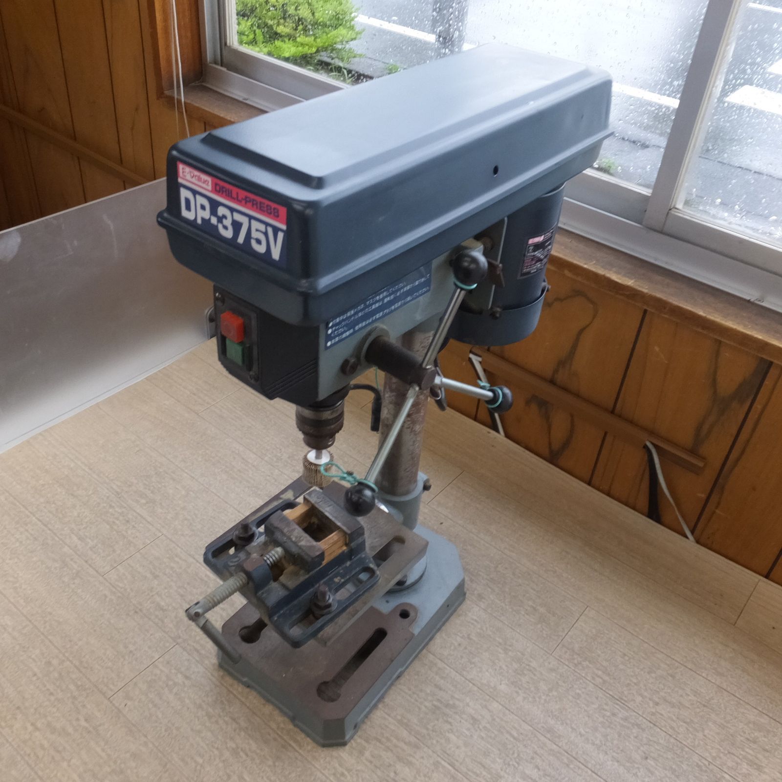 送料無料 岐阜発 藤原産業 E-Value 卓上小型ボール盤 DRILL-PRESS DP-375V 100V 50|60Hz