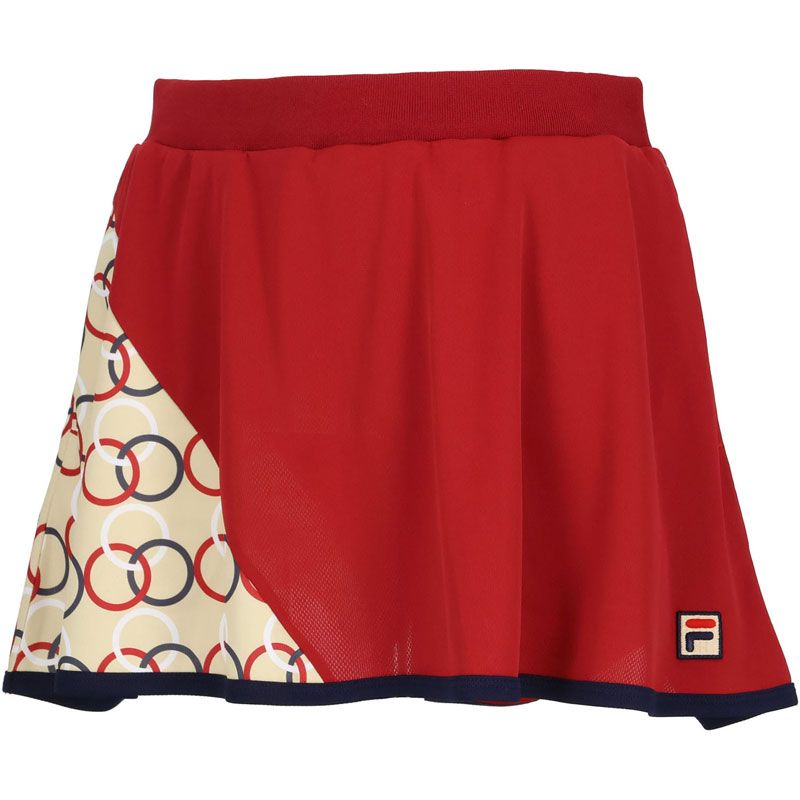 FILA フィラ スコート テニス スコート el0202-28a ボルドー