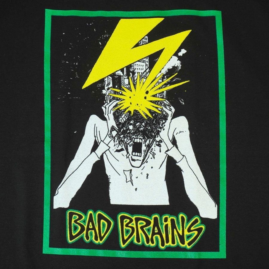 メンズ Tシャツ バッド ブレインズ バンドTシャツ BAD BRAINS 落雷