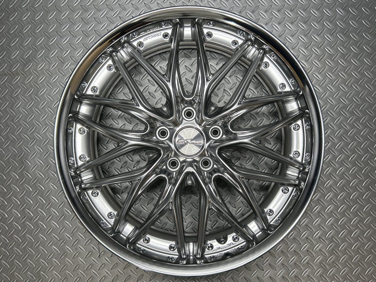 送料無料【訳あり新品1本】WORK SCHWERT QUELL 19x8.0J+45 5穴