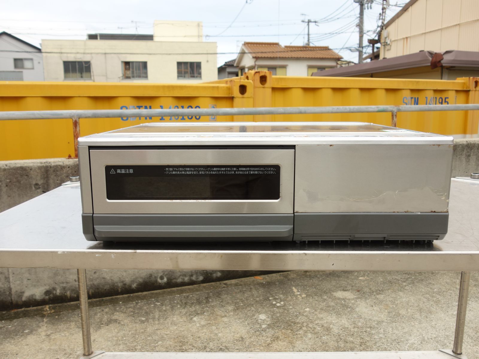 M▽パナソニック IHクッキングヒーター IHコンロ 2018年 2口 鉄･ステンレス対応 エコナビ搭載 据置タイプ 単相200v KZ-KG22D 27936