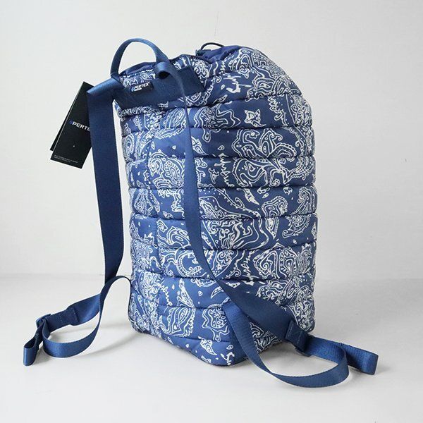 未使用 SUPREME ◇22AW Puffer Backpack パファー バックパック ブルー 