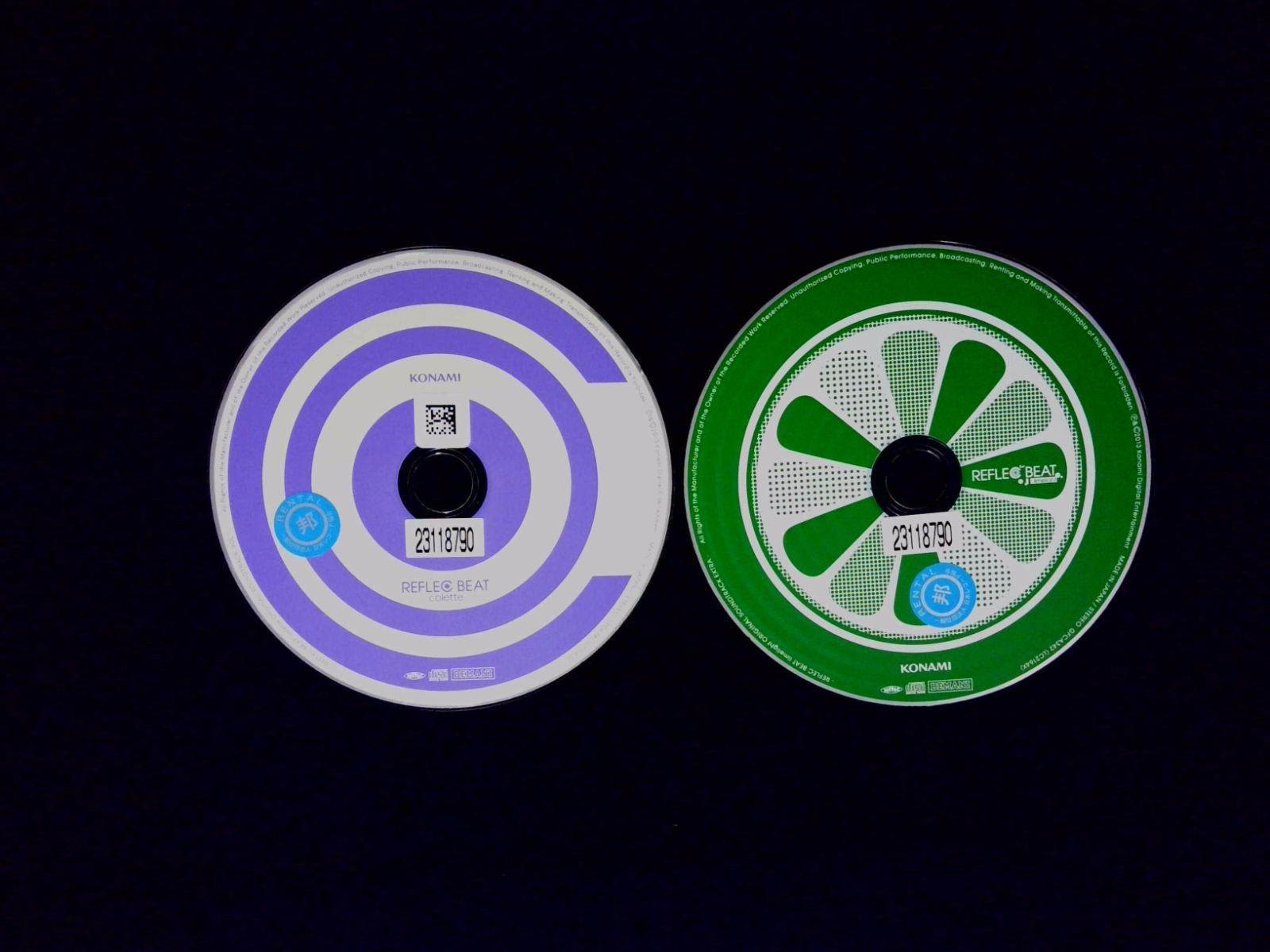 REFLEC BEAT colette ORIGINAL SOUNDTRACK VOL.1／REFLEC BEAT colette／2枚組 - メルカリ