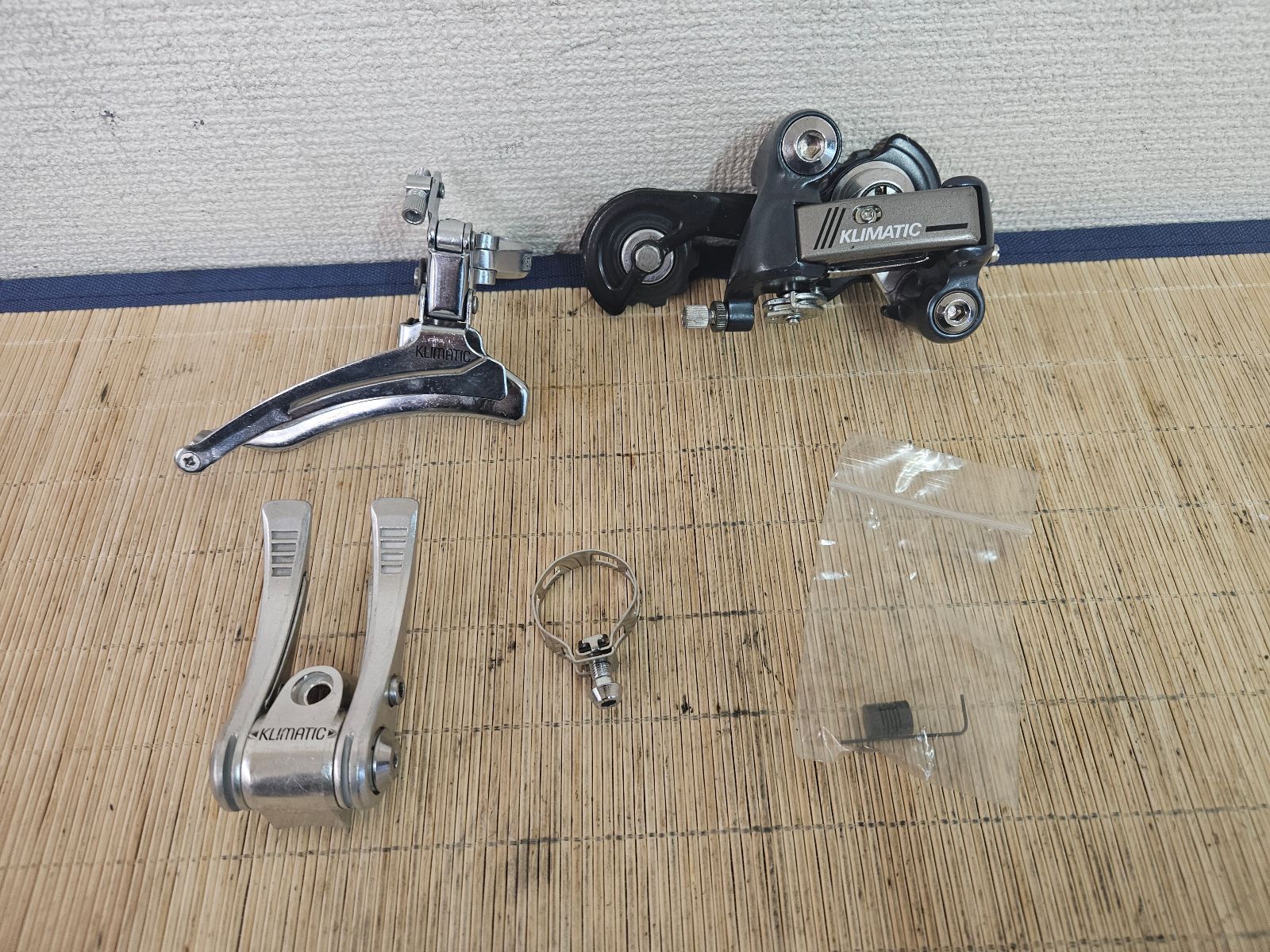 SUNTOUR KLIMATIC サンツアー シフトレバー＋フロントディレイラー リアディレイラー ロード 同梱発送承中!! T-433