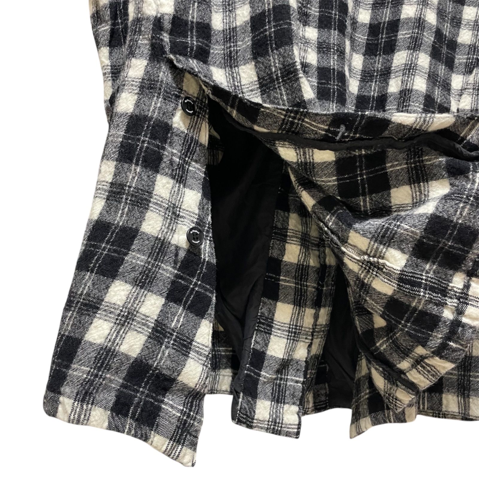 定価143000円 The Shepherd UNDERCOVER 縮絨 ウール パッカリング