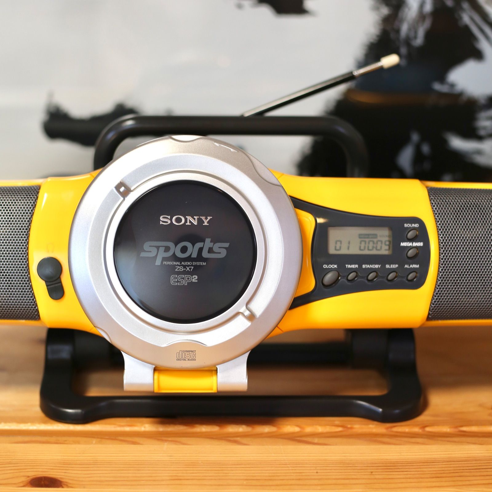 SONY SPORTS ZS-X7 メガベース搭載 防滴仕様 CDプレーヤー ソニー