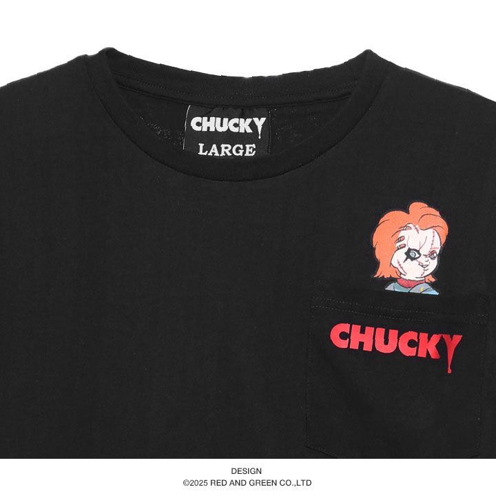 Chucky Tシャツ 半袖 メンズ 黒 大きいサイズ 映画 チャッキー Childs 