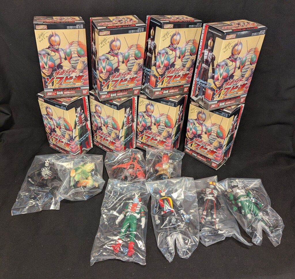 仮面ライダー ソフビ道エピソード2全8種セット 仮面ライダー ソフビ道エピソード2全8種セット