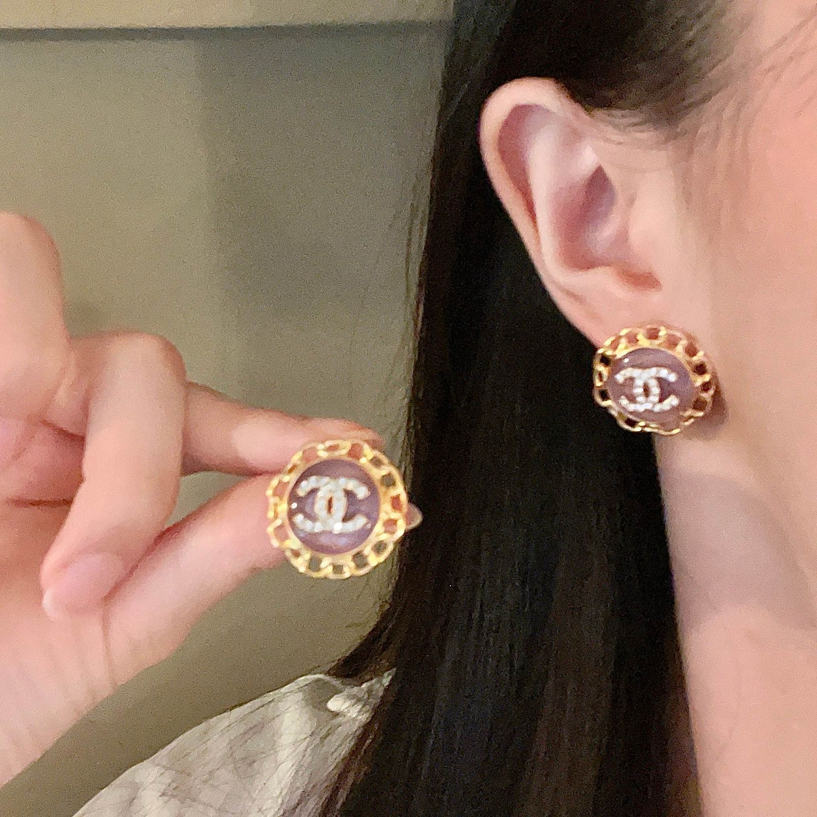 【ヴィンテージ風♪/ギフトにも】CHANEL ピアス 新品未使用】CHANEL ヴィンテージピアス - メルカリ