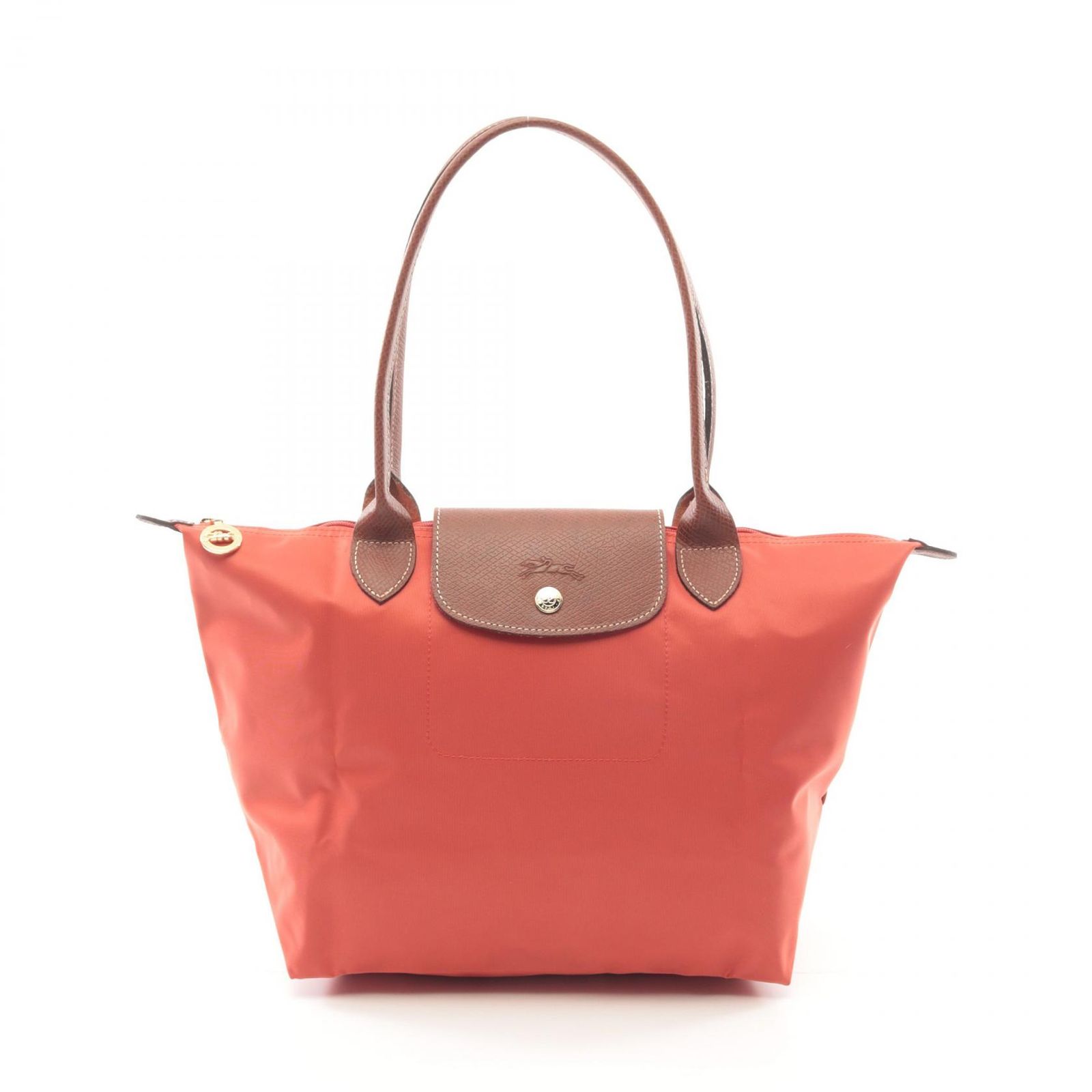 ロンシャン Longchamp トートバッグ LE PLIAGE ORIGINAL M ル プリアージュ オリジナル M L2605089P94 トマト キャンバス レザー ル プリアージュ オリジナル M ショルダー レディース 新品