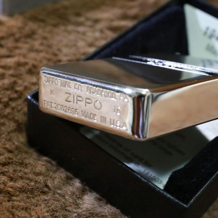 ZIPPO 1941レプリカジッポ ミラーライン シルバー 銀 カッコイイ ジッポー レトロ