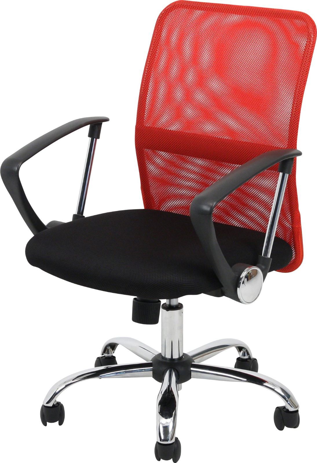 メッシュバックチェアー HF-78RD レッド 90875