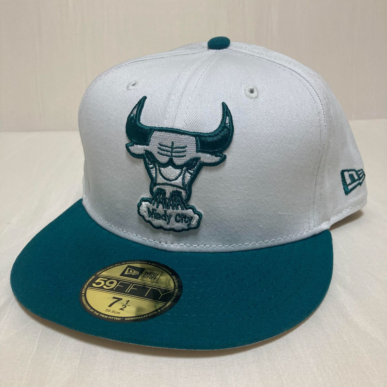 New Era ニューエラ NBA Chicago Bulls シカゴ ブルズ 59FIFTY Fitted キャップ サイズ 71/2