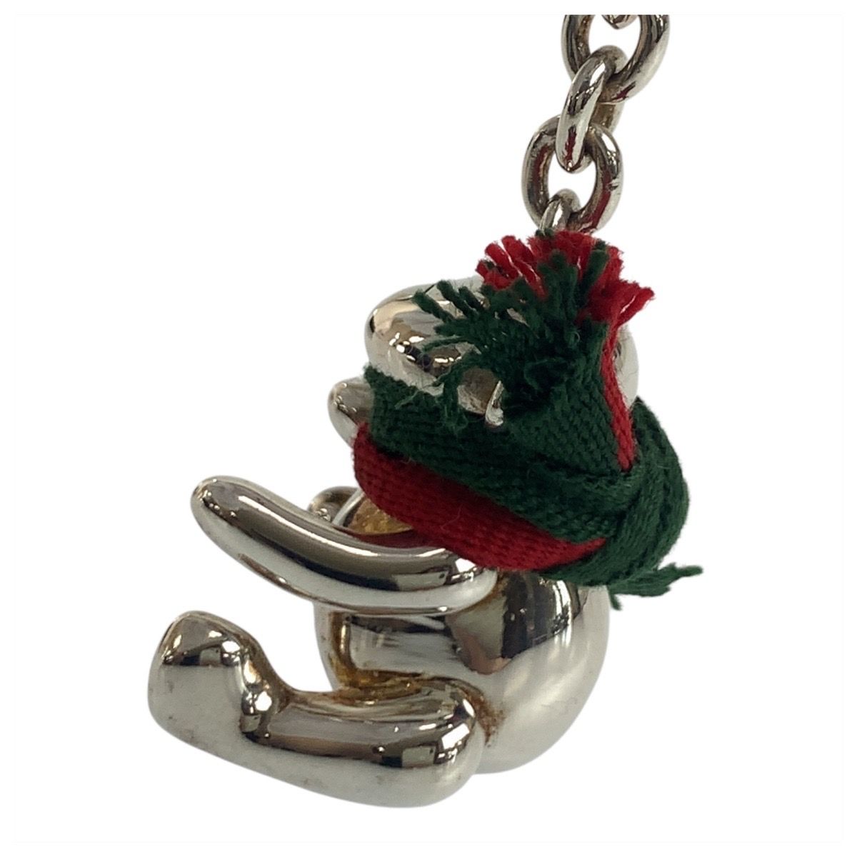  GUCCI グッチ シェリーライン シルバー SV 925 キーホルダー レディース 505524 キーホルダー キーリング 小物