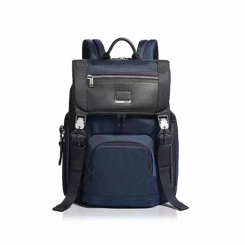 新品✨未使用 TUMI トゥミ ビジネスバッグ リュック バックパック Alpha Bravo LARK  メンズ ビジネスリュック 通勤通学 出張 大容量 ネイビー