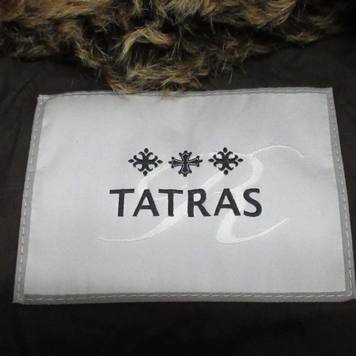 TATRAS(タトラス) ダウンジャケット サイズ03 L メンズ美品 - MTA14A4229 グレーベージュ 長袖/冬