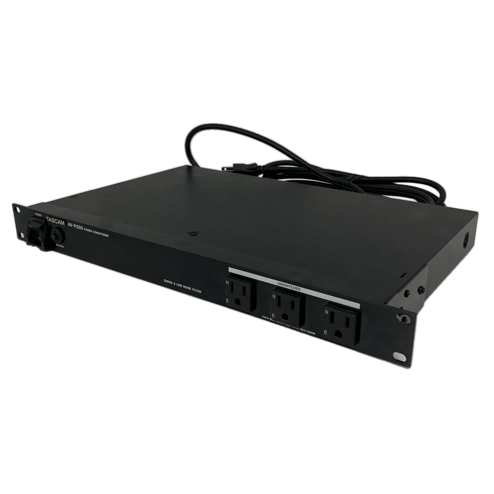 TASCAM AV-P250 パワーディストリピューター タスカム 電源タップ モジュール タスカム S10424156