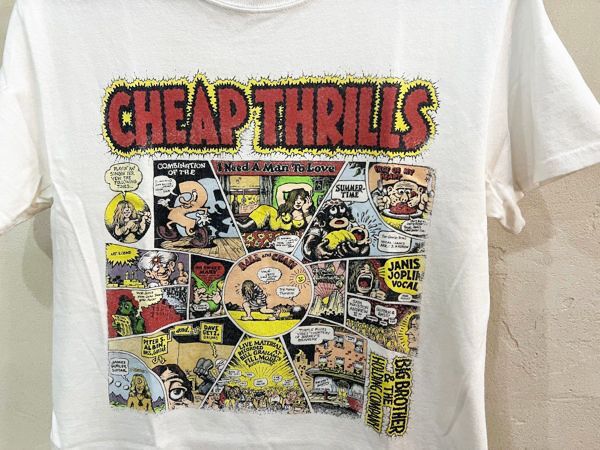 90 s Big Brother and the Holding Company - Cheap Thrills Tee