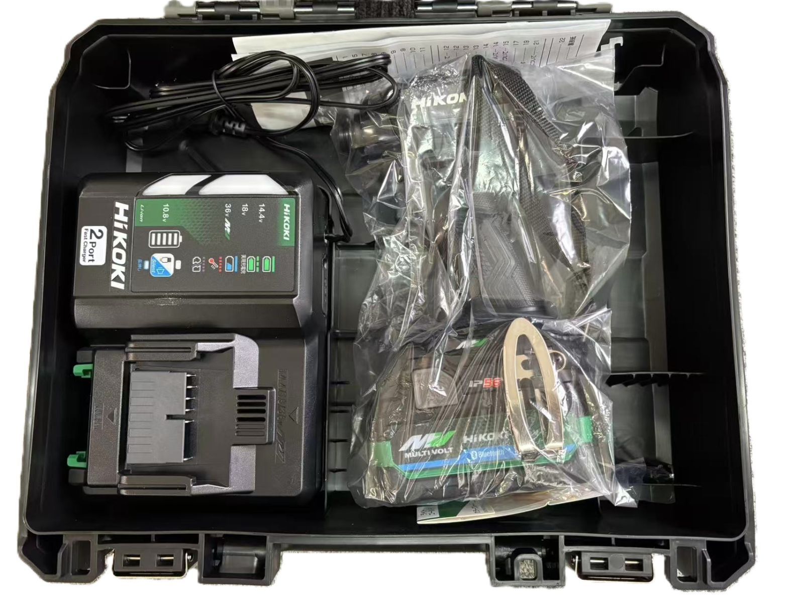 シール剥がれ有 HiKOKI ハイコーキ コードレスインパクトドライバ WH36DD XHBSZ ストロングブラック 2025071530101