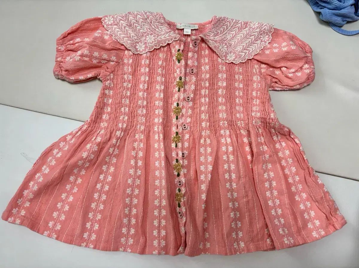 ワンピース Bonjour diary / denim tunic Bonjour Diary Tunique (Blue