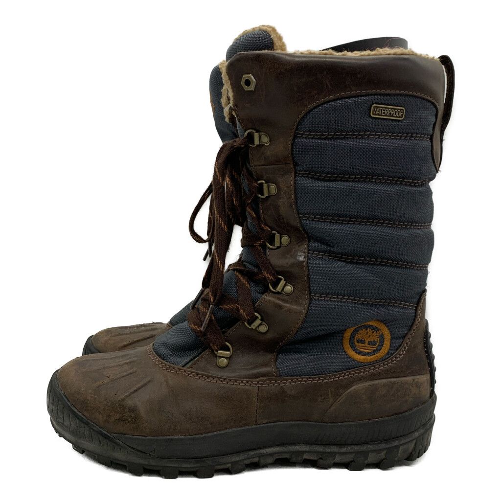 Timberland ティンバーランド Mount Holly Duck Boots 防水 レースアップ ブーツ グリーン (メンズ 10) 中古 古着 KA1560