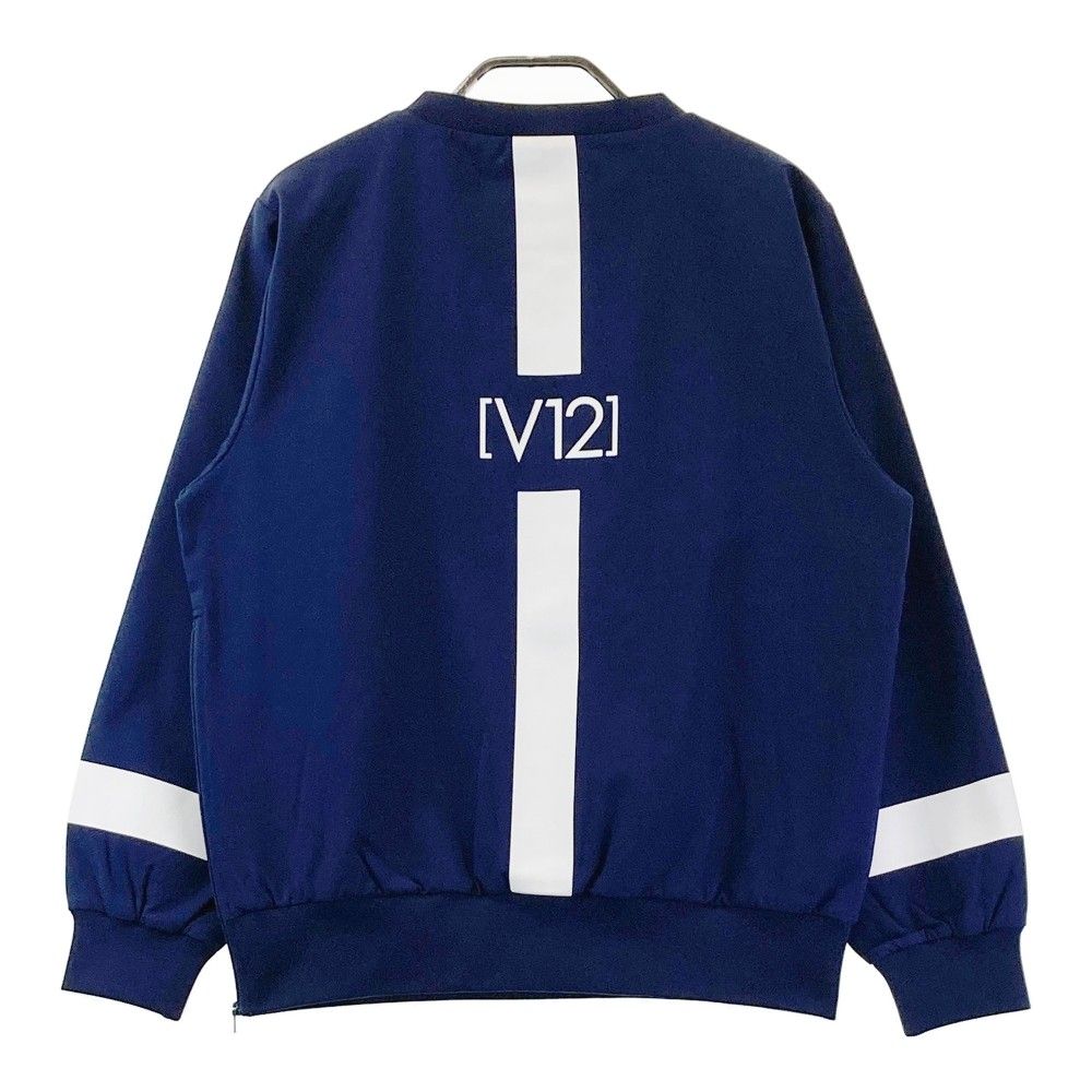 サイズ：1 V12 ヴィトゥエルヴ  長袖ブルゾン ジャケット  ネイビー系 [240101385211] ゴルフウェア メンズ ストスト サイズ：1 V12 ヴィトゥエルヴ 長袖ブルゾン ジャケット