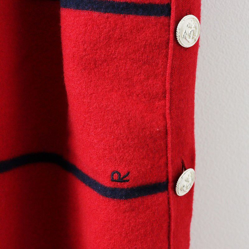 美品 フォーティーファイブアール 45R バスクボーダーKNITマリンDRESS  