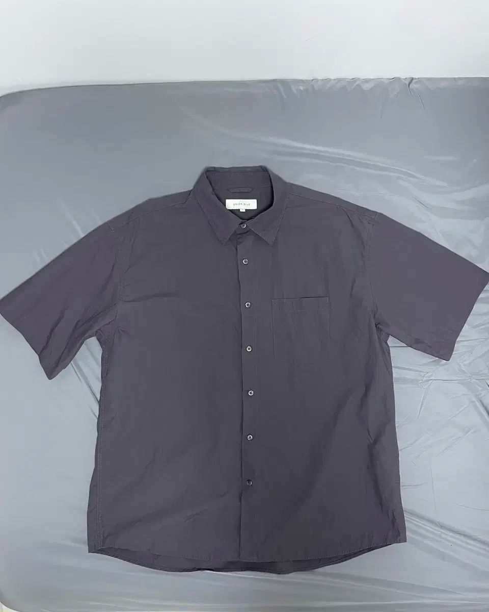 YUNION BLUE ユニオンブルー SUNDAY SHIRT PURPLE GRAY XL