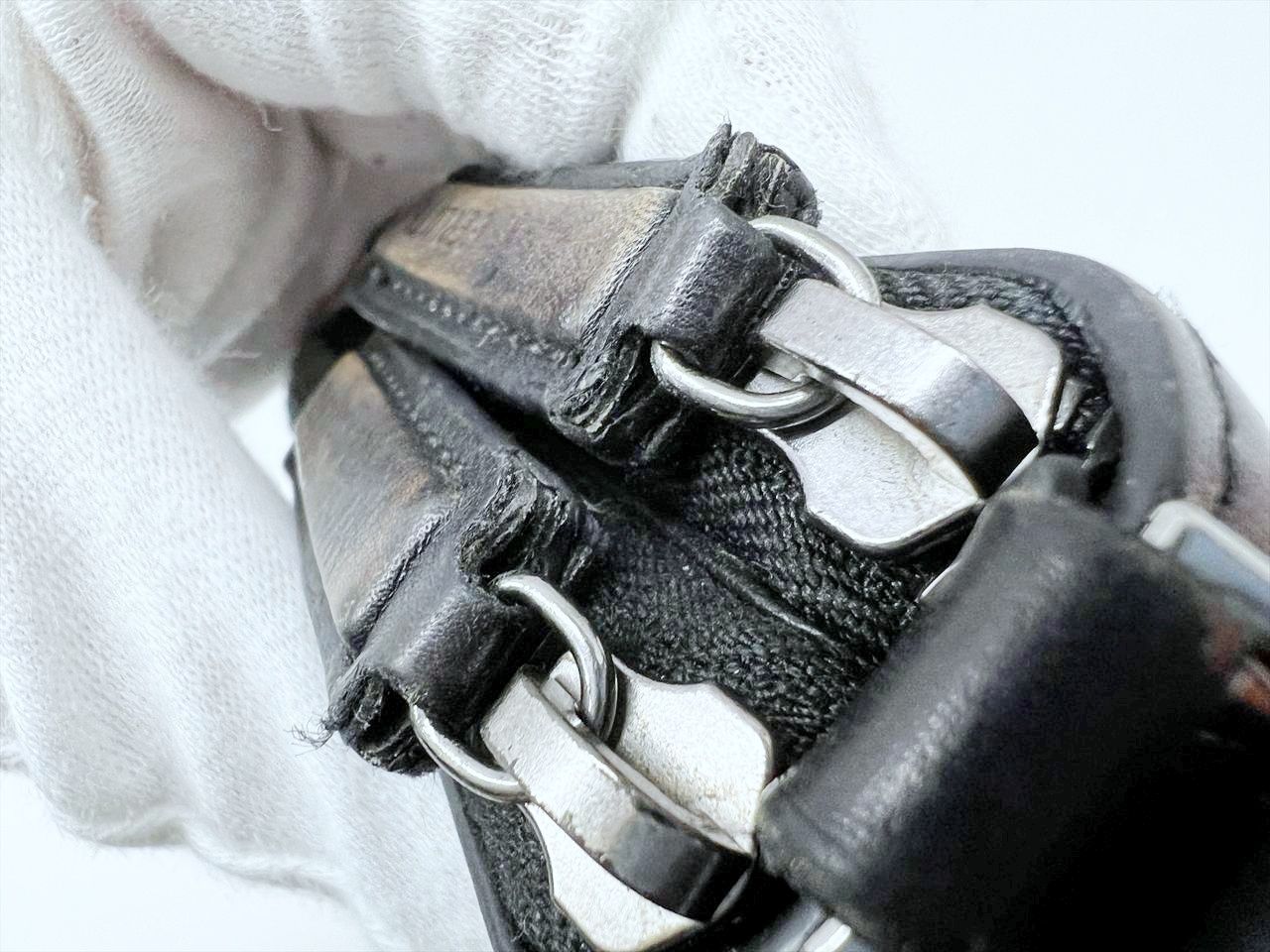 Berluti ベルルッティ タリ スクリットレザー ロングジップ