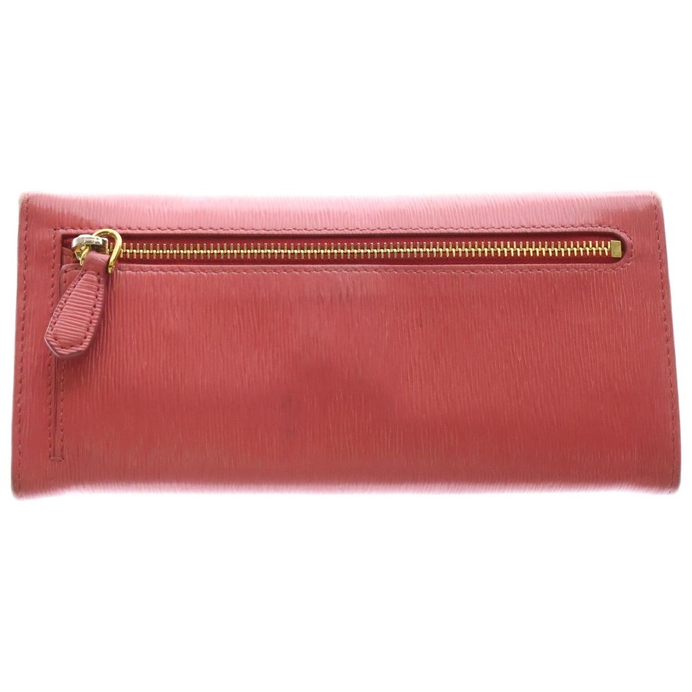 PRADAプラダ　長財布　サフィアーノレザーロングウォレット 極美品】PRADA プラダ レザー 長財布 ロングウォレット