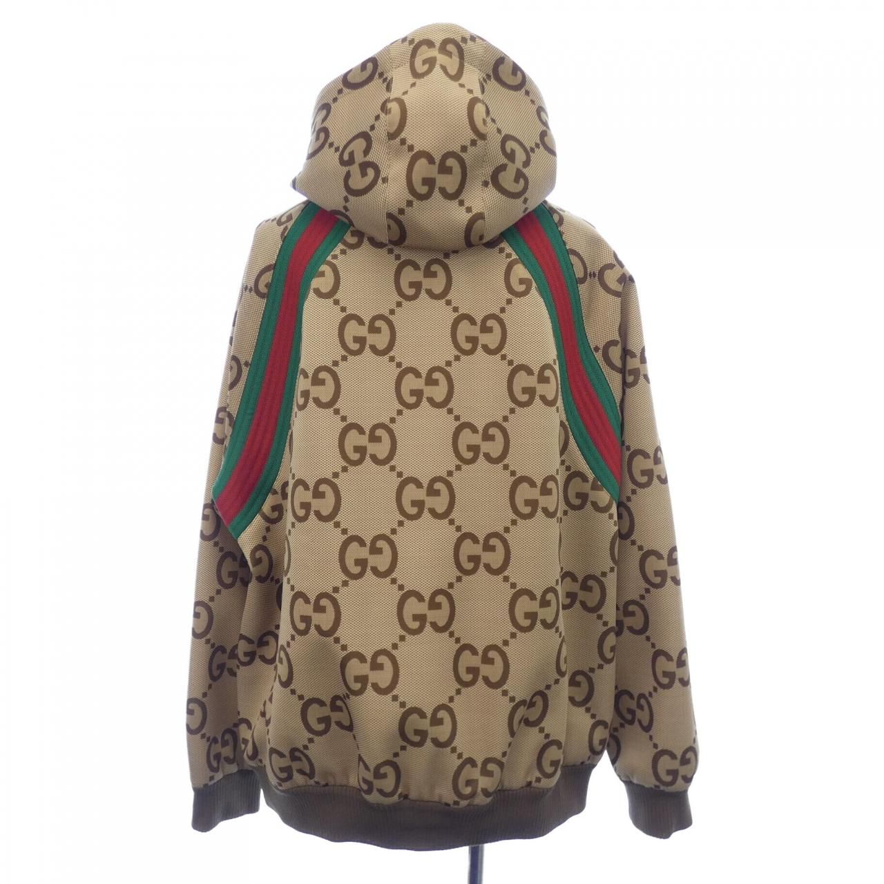 グッチ GUCCI ウェブ ストライプ付き ジャンボ GG ジップジャケット 713974 XJETI ブルゾン