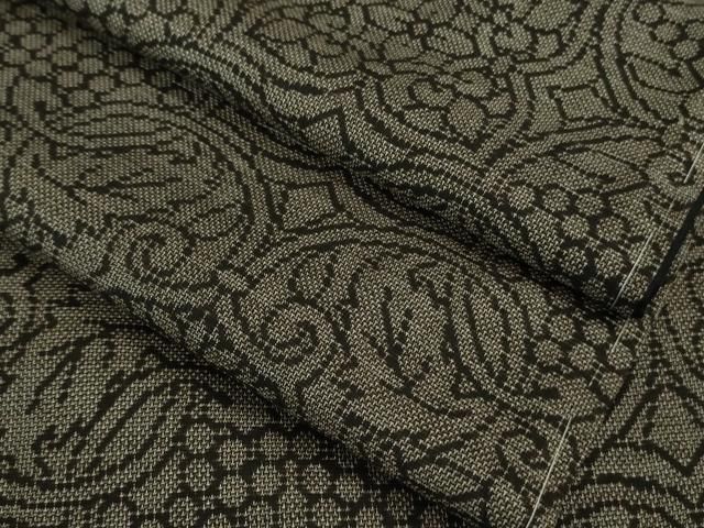 平和屋着物 上 本場大島紬 9マルキ 南天唐草文 ♥ DZAA9948kh5