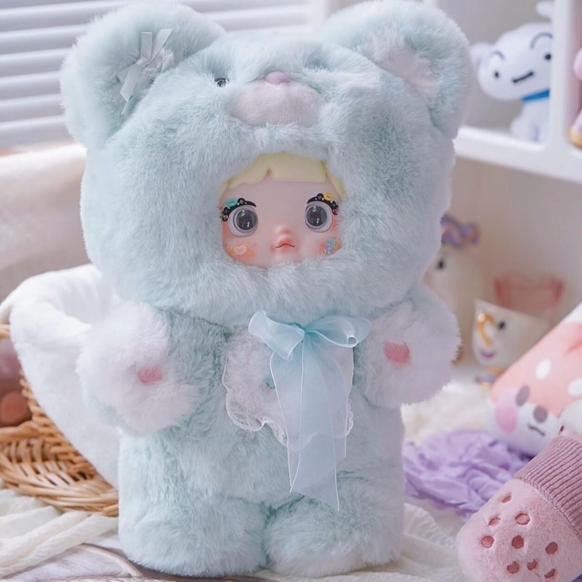 HiTOY NOMMI 400% おやすみクマさんシリーズ ぬいぐるみ