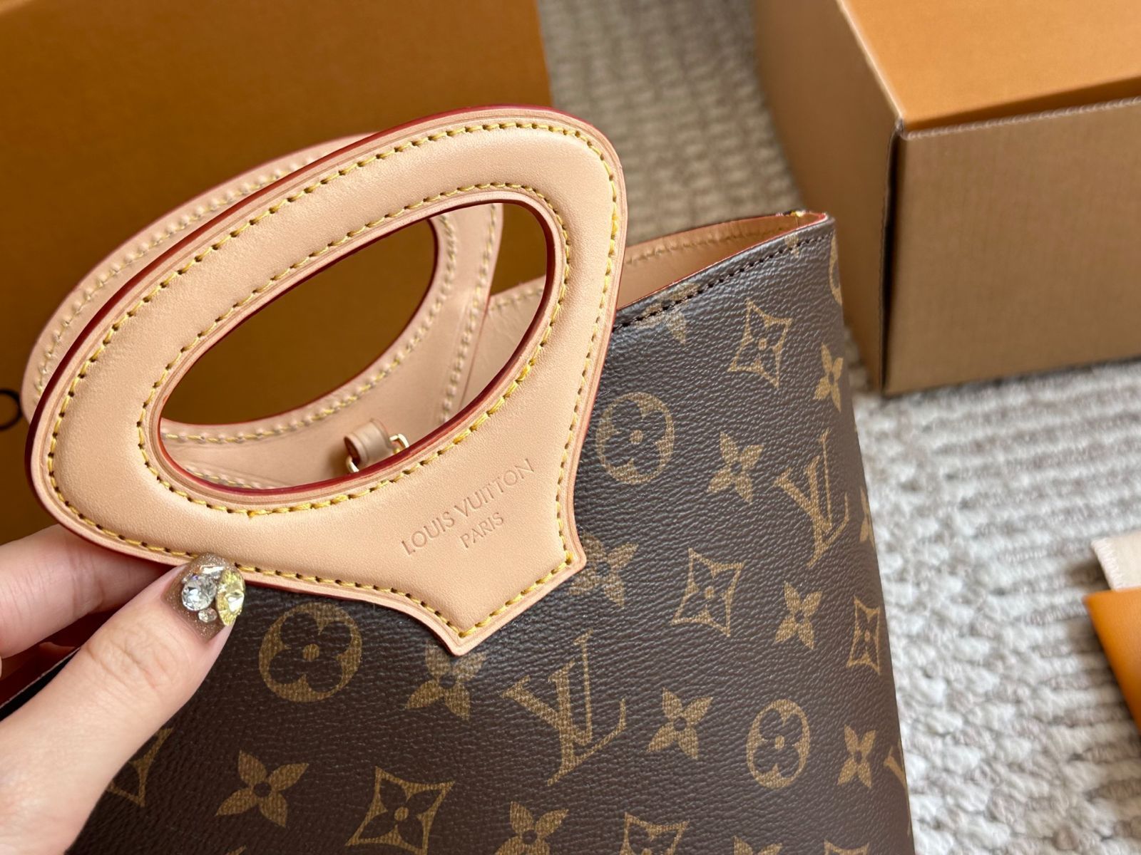 今日特価】Louis Vuitton 25SS New Arrival Shopping Basket Bag
