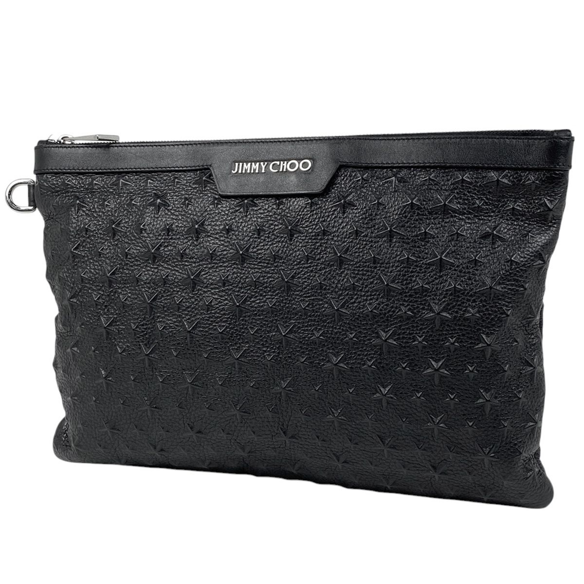 ジミーチュウ JIMMY CHOO ロゴ クラッチバッグ セカンドバッグ スター 