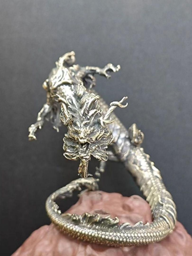 銅細工 神竜の置物 装飾品 工芸品 美術品 置物 - メルカリ