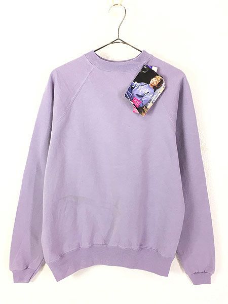 Deadstock」 レディース 古着 90s USA製 HANES 無地 ソリッド 