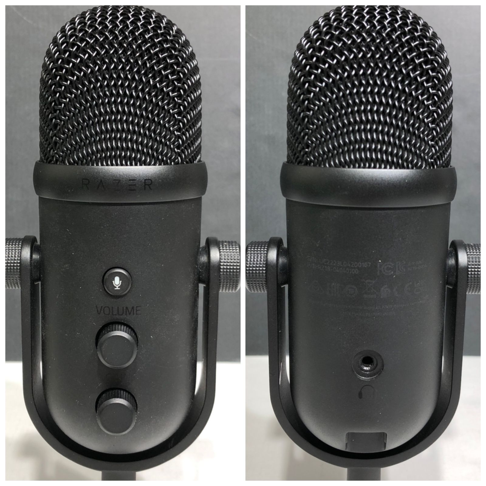 城東65-051】Razer Seiren V2 Pro 30mm ダイナミック マイク Razer