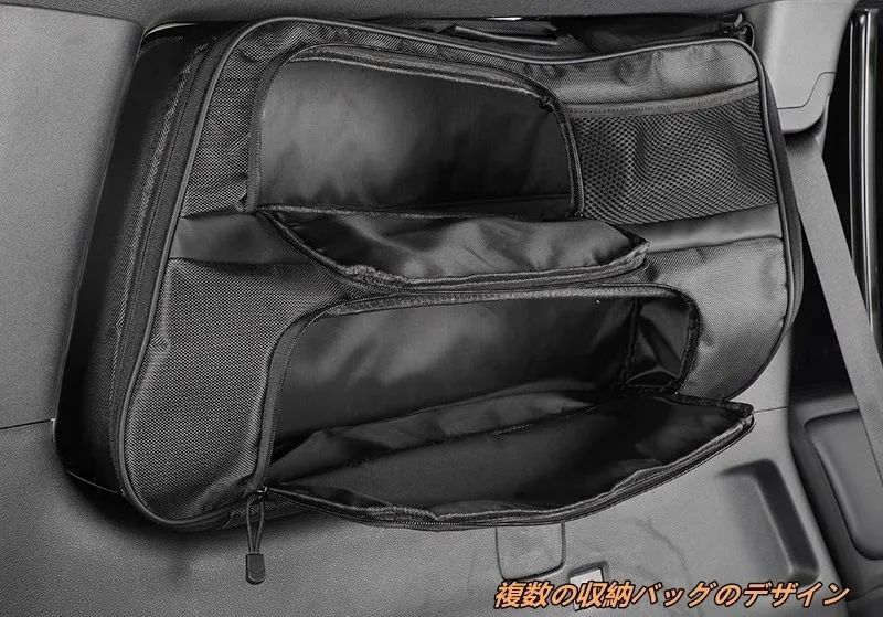トヨタ ランドクルーザー プラド250系用 収納バック 車用リアウインドウ収納バッグ ウインドウ収納バッグ 車窓用 窓バック 取付簡単 大容量 小物入れ 左右側 2個 FFCRYSTALESIA_COM