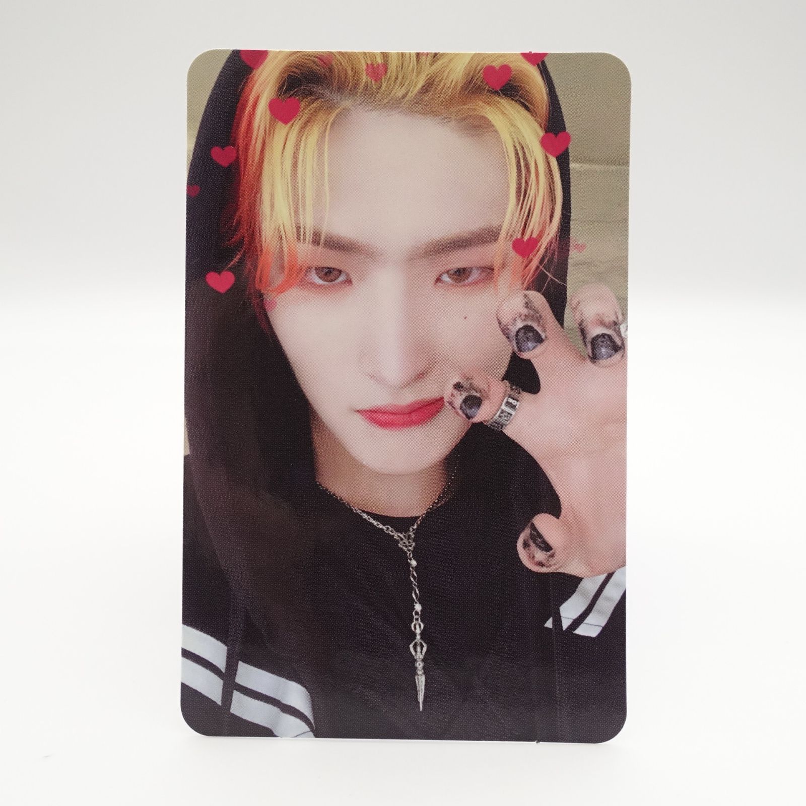 ATEEZ ミンギ SPIN OFF MAKESTAR 対面特典 お守り トレカ フォト