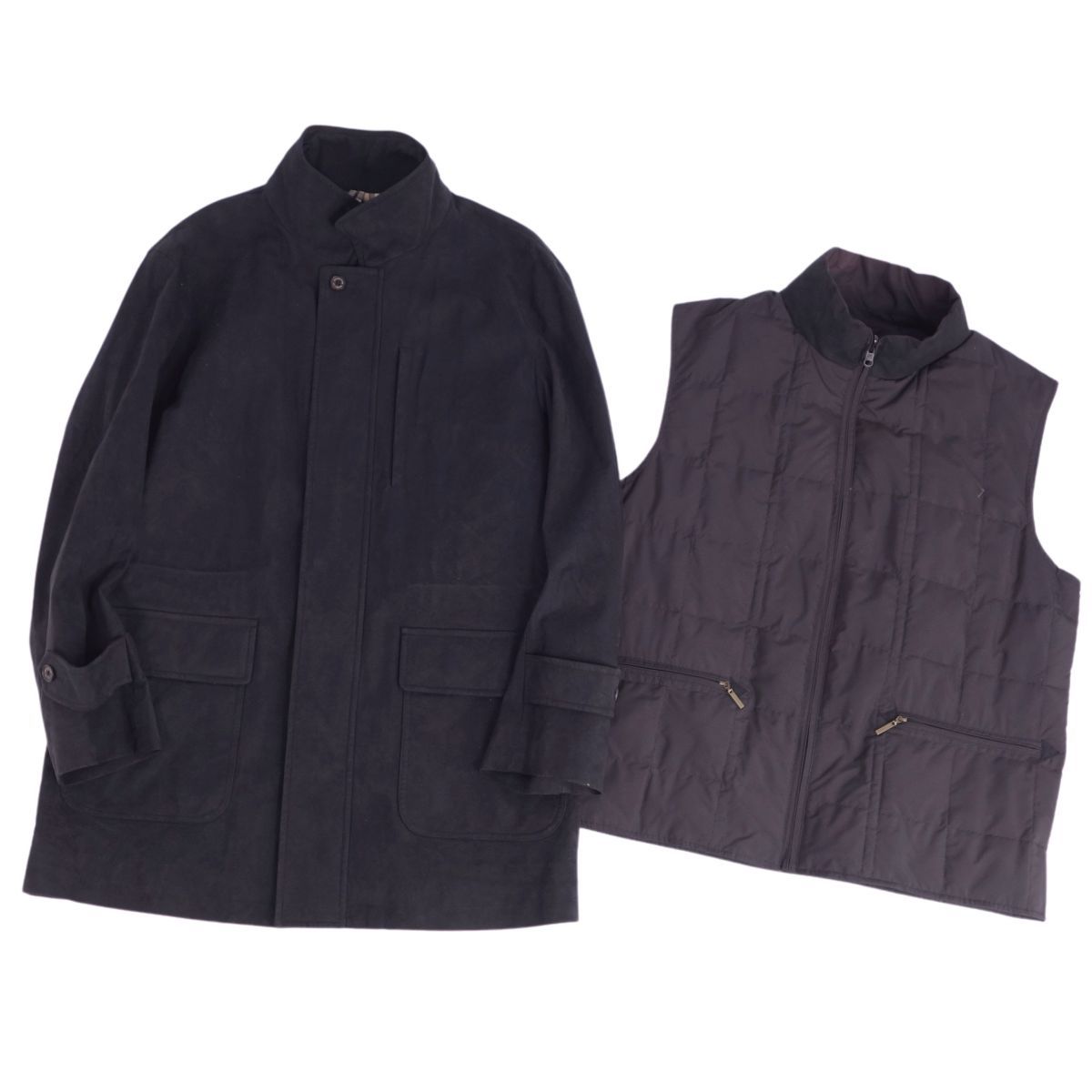 アクアスキュータム Aquascutum LONDON コート 3way ダウンベスト 