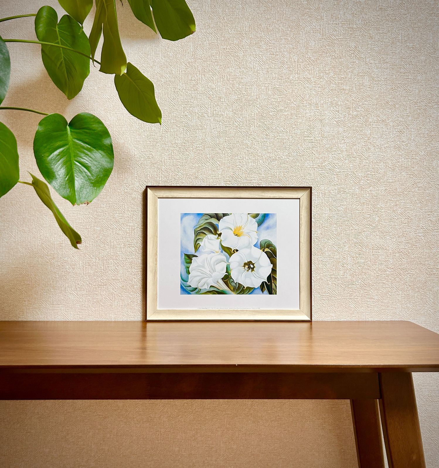 ジョージア・オキーフ ポスター額付き 新品☆額縁付アートポスター☆ジョージア・オキーフ☆O'Keeffe