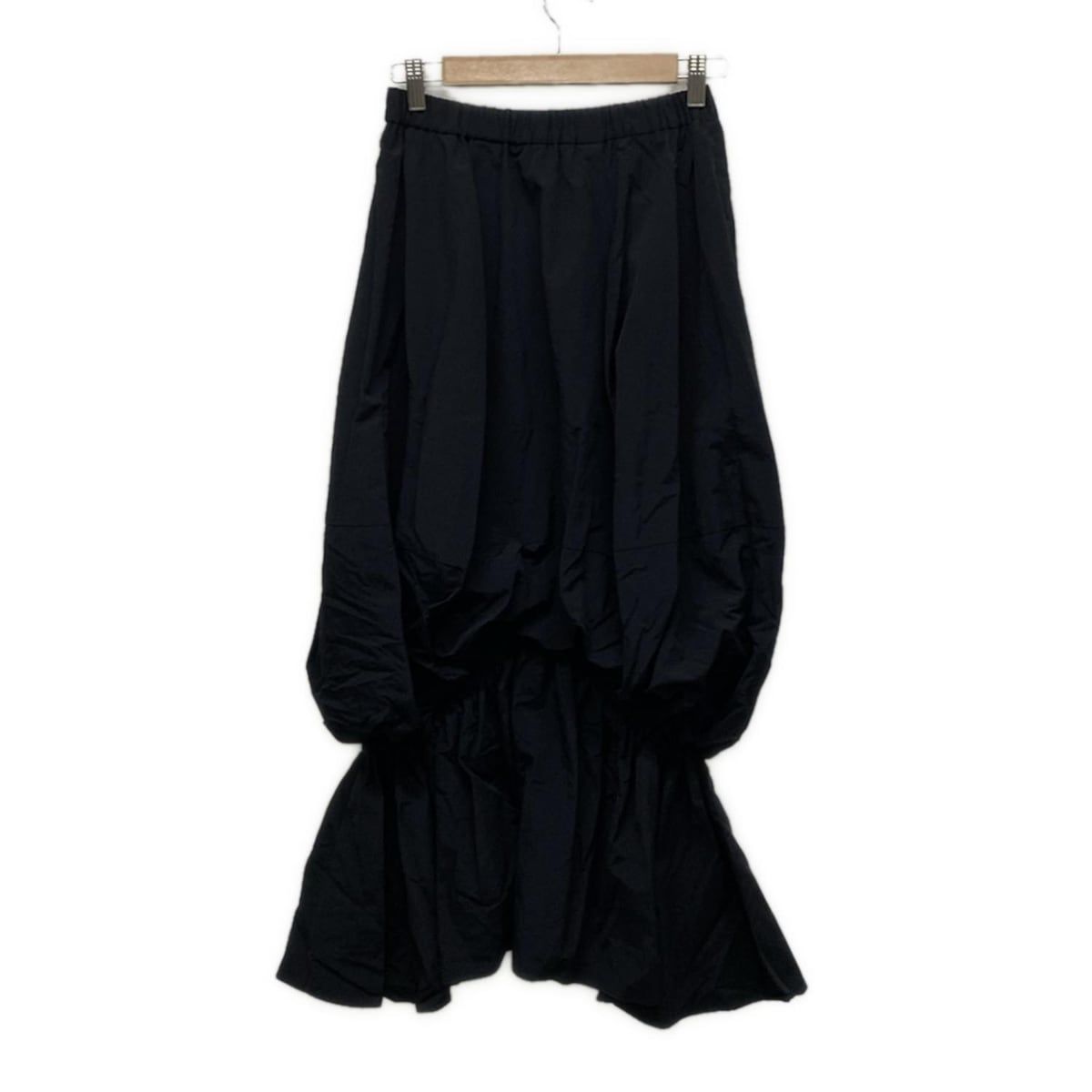 nagonstans ナゴンスタンス ロングスカート サイズMEDIUM M レディース タスランウェザー マーメイド スカート 470GS931-0880 黒