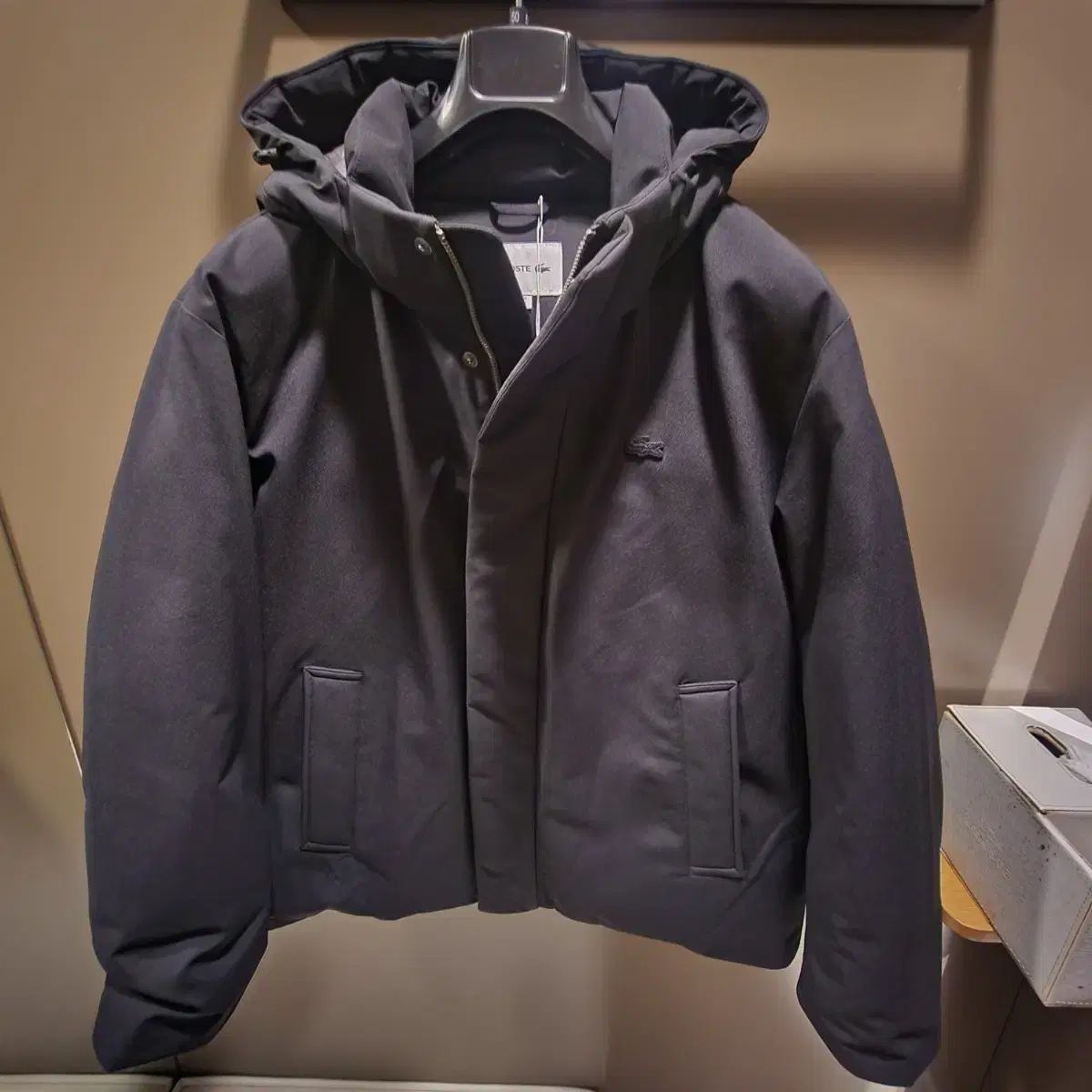 LACOSTE ラコステ メンズ ノンキルティング PQ パーカ ダウン アウター