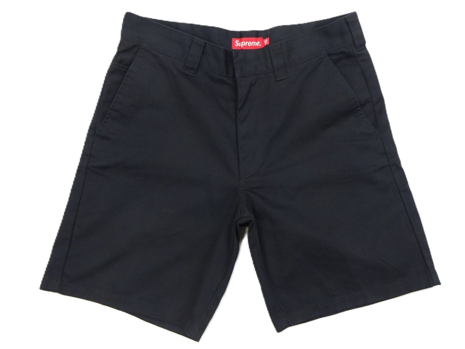 Supreme シュプリーム ツイル チノ ショートパンツ ブラック W30